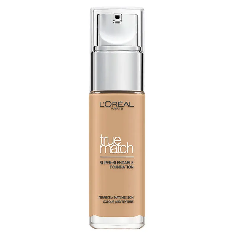 LOreal Paris True Match Bakım Yapan Fondöten 30 ml - 3.D-3.W Warm Dore