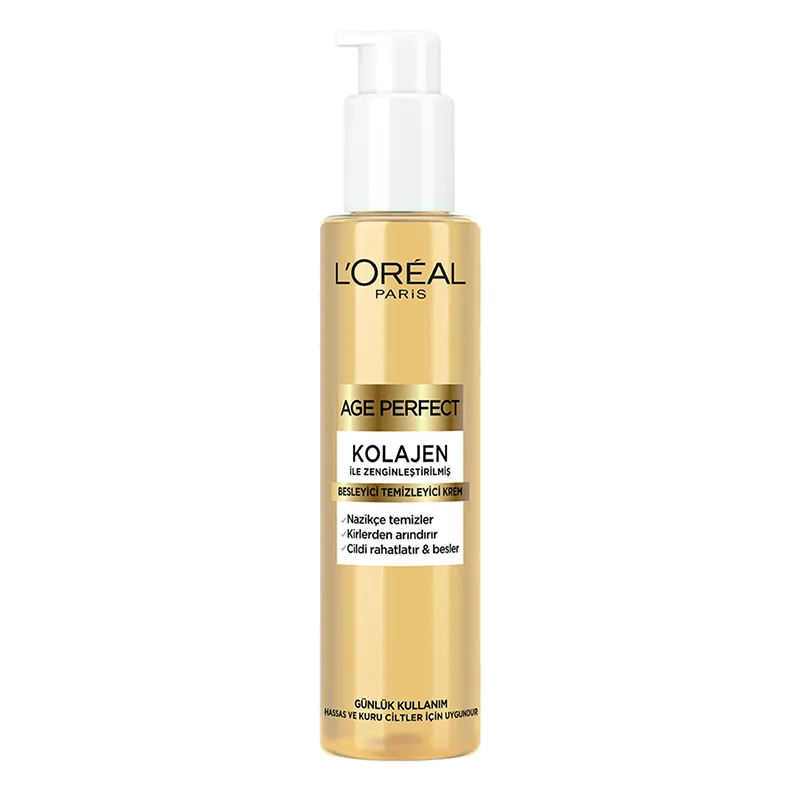 Loreal Paris Age Perfect Kolajen Besleyici Temizleyici Krem 150 ml