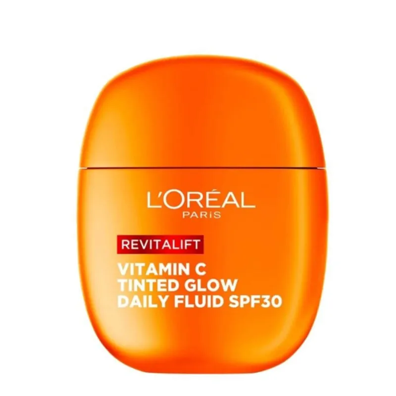 Loreal Paris Revitalift Clinical C Vitamini İçeren Renkli SPF30+ Yüz Güneş Kremi 40 ml