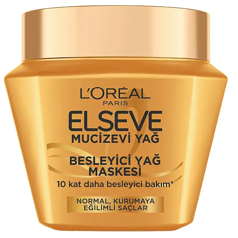 Elseve Mucizevi Yağ Besleyici Saç Bakım Maskesi 300 ml