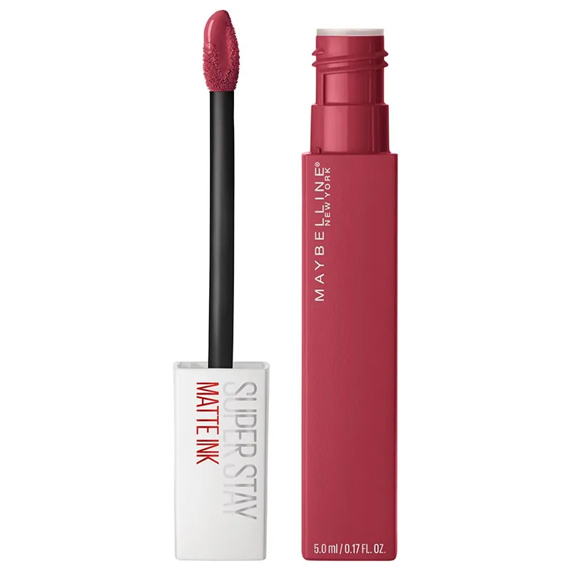 Maybelline Super Stay Matte Ink Liquid Lipstick 5ml - 80 Ruler - Kırmızı/Pembe