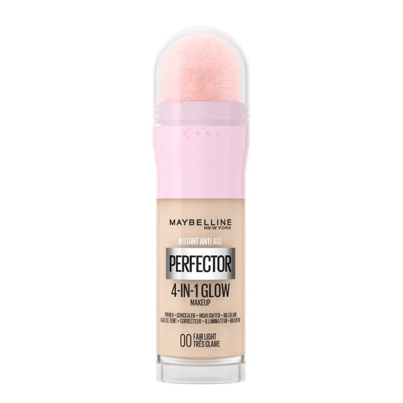Maybelline Perfector Glow 4 Etki 1 Arada Fondöten 00 Fair Light 20 ml