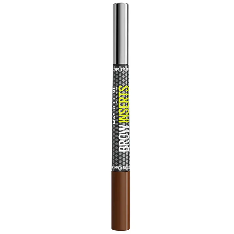 Maybelline New York Brow Insert Çift Uçlu 04 Medium Brown Kaş Kalemi