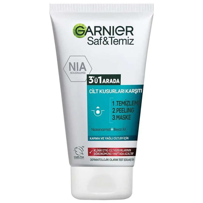 Garnier Saf veTemiz 3ü 1Arada Temizleyici 150 ml