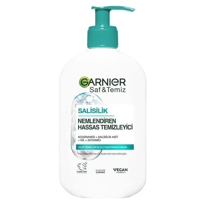 Garnier Saf & Temiz Nemlendiren Temizleyici 250 ml
