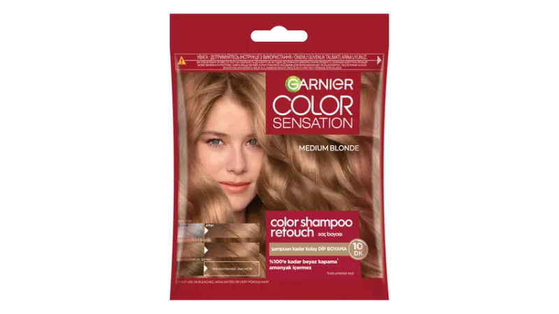 Garnier Color Sensation Color Shampoo Retouch Saç Boyası 7.0