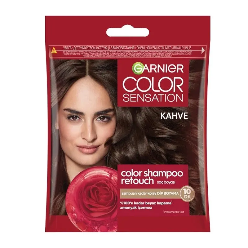 Garnier Color Sensation Color Shampoo Retouch Saç Boyası 4.0