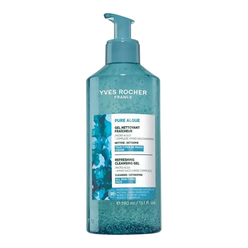 Yves Rocher Pure Algue Antioksidan Prebiyotik Yüz Yıkama Jeli 390 ml