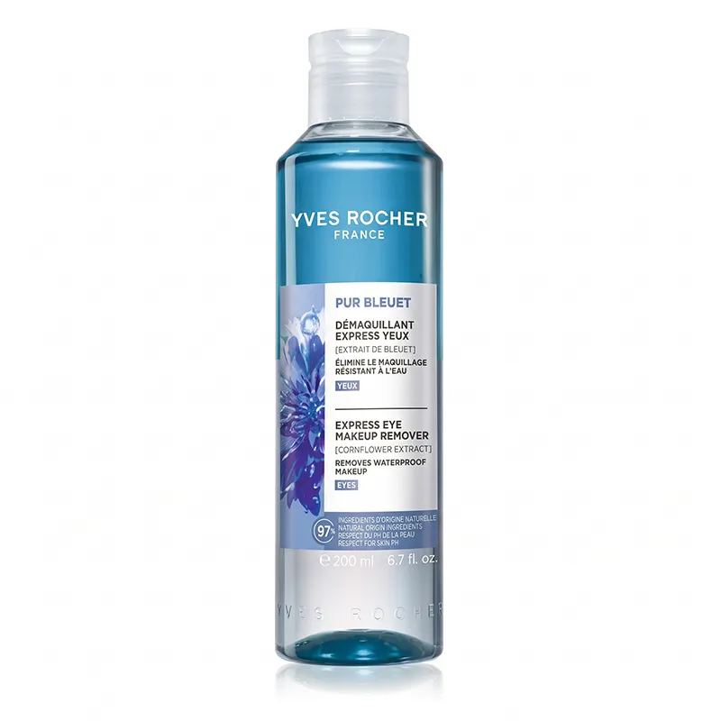 Yves Rocher Pur Bleuet Yoğun Makyaja Özel Göz Makyajı Temizleyici 200 ml