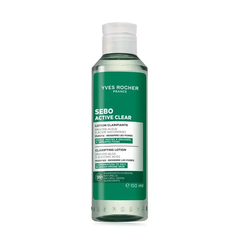 Yves Rocher Sebo Active Clear Arındırıcı Gözenek sıkılaştırıcı Tonik 150 ml