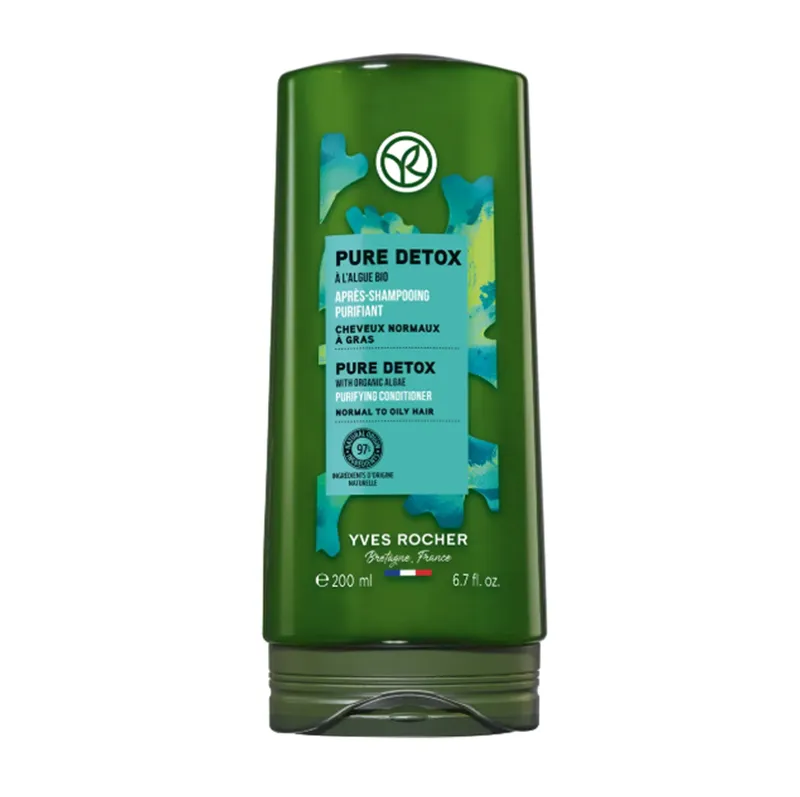 Yves Rocher Pure Detox Yağlı Saçlar için Arındırıcı Saç Kremi 200 ml
