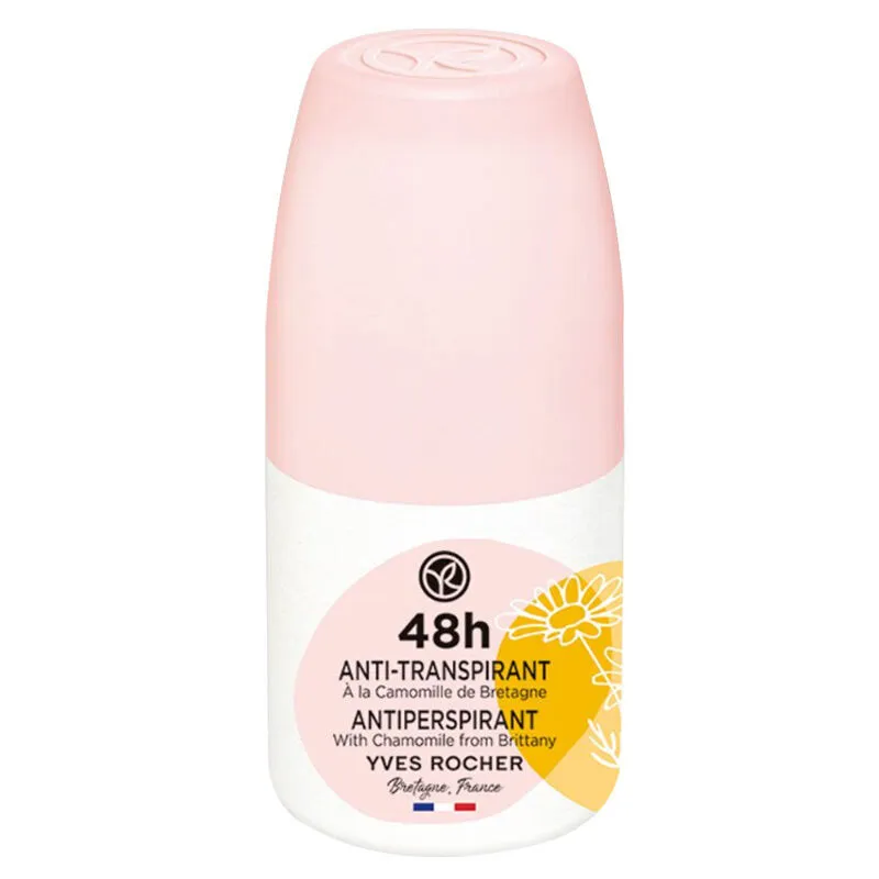 Yves Rocher Roll-on Antiperspirant Deodorant - Papatya 50 ml