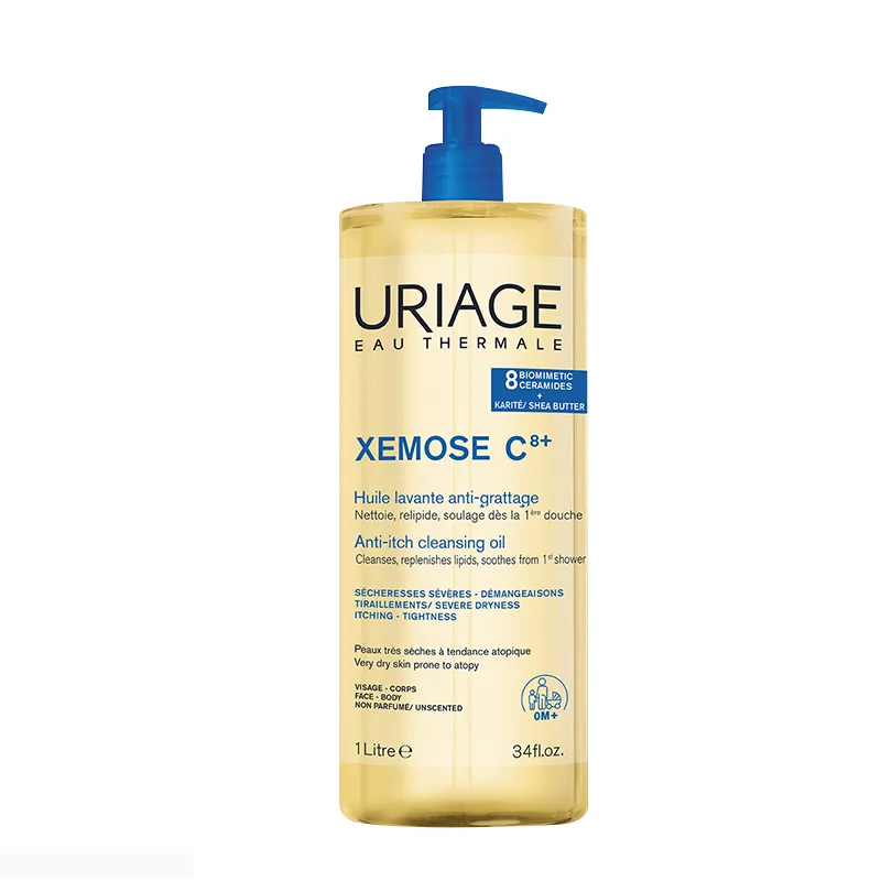 Uriage Xemose C8+ Çok Kuru Ciltler İçin Temizleme Yağı 1L
