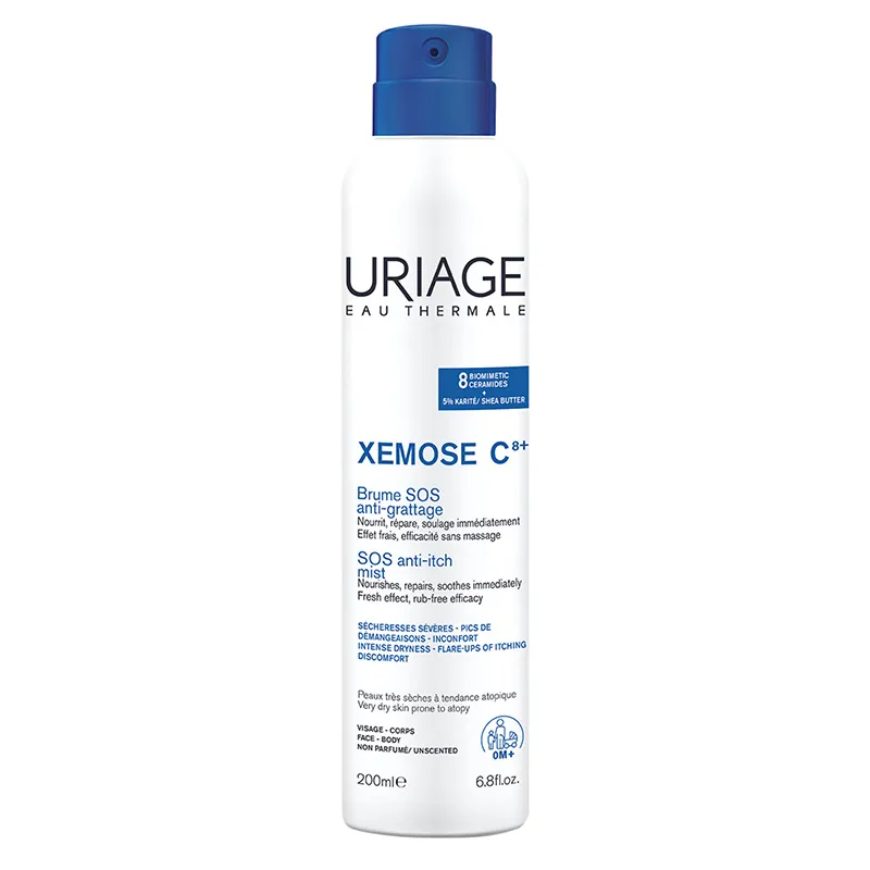 Uriage Xemose C8+ Çok Kuru Ciltler İçin SOS Bakım Spreyi 200 ml