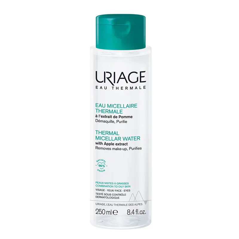 Uriage Hygiene Yağlı ve Karma Ciltler İçin Micellar Makyaj Temizleme Suyu 250 ml