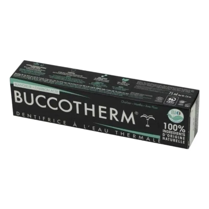Buccotherm Beyazlatıcı Charcol Diş Macunu 75 ml