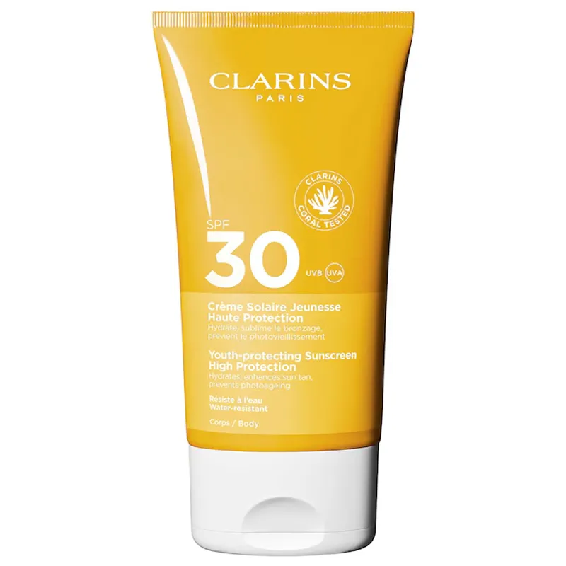 Clarins Youth-Protecting Body Sunscreen High Protection Cream SPF30+ 150 ml