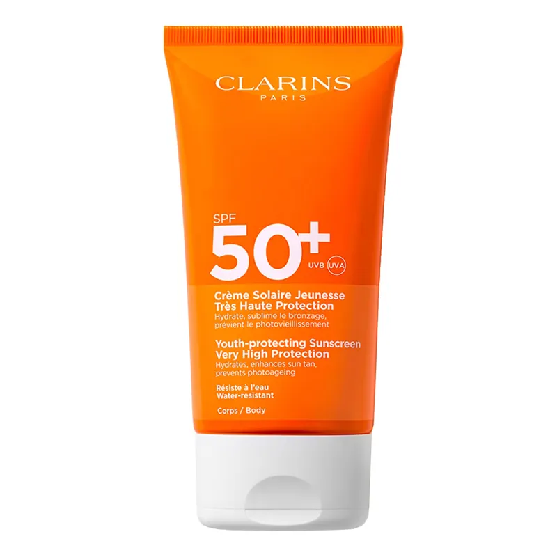 Clarins Youth-Protecting Body Sunscreen High Protection Cream SPF50+ 150 ml