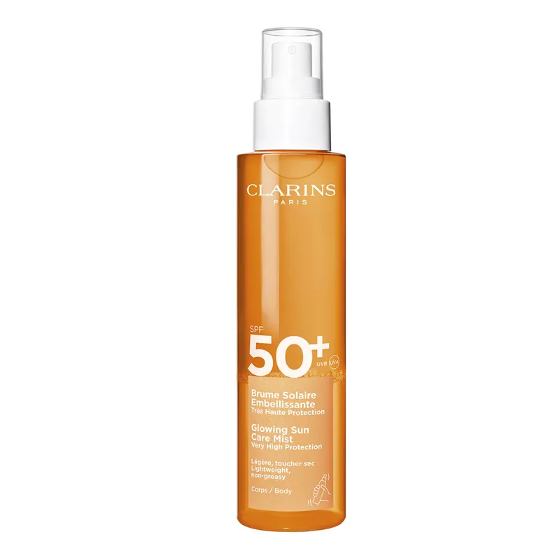 Clarins Glowing Sun Care Body Mist SPF50+ 150 ml