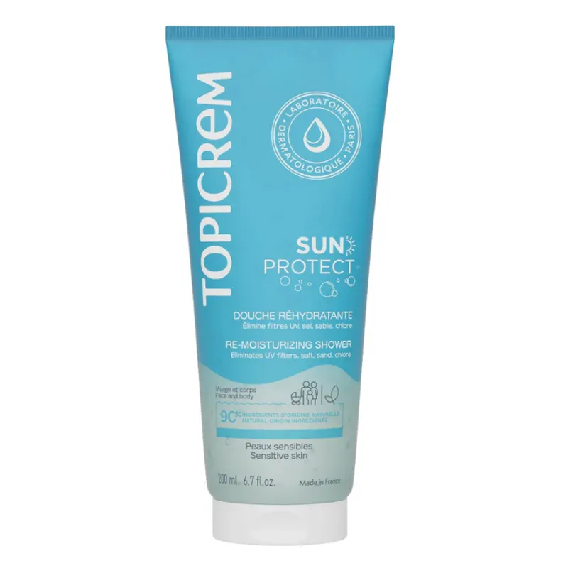Topicrem Sun Protect Re-Moisturizing Shower 200 ml