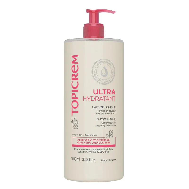 Topicrem Ultra Hydratant Shower Milk 1000 ml