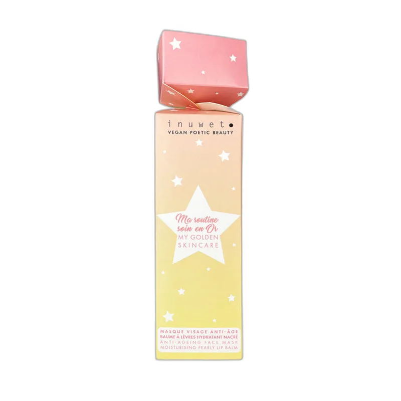 Inuwet Golden Skincare Cracker Yüz Maskesi ve Dudak Balmı