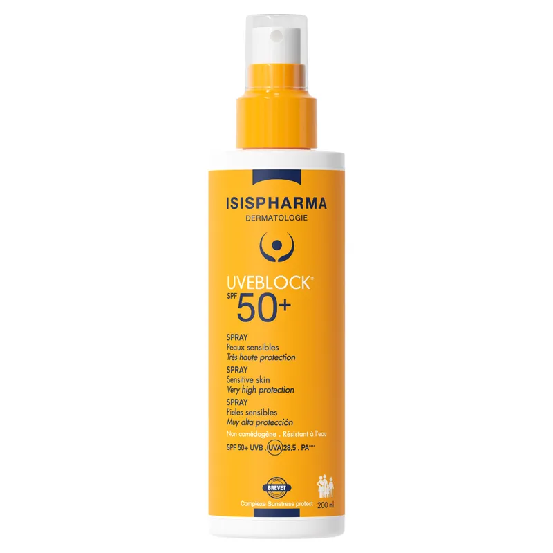 Isıs Pharma Uveblock SPF 50+ Spray For Famille 200 ml
