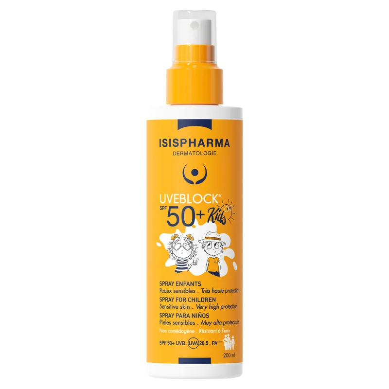 Isıs Pharma Uveblock SPF 50+ Spray For Children 200 ml