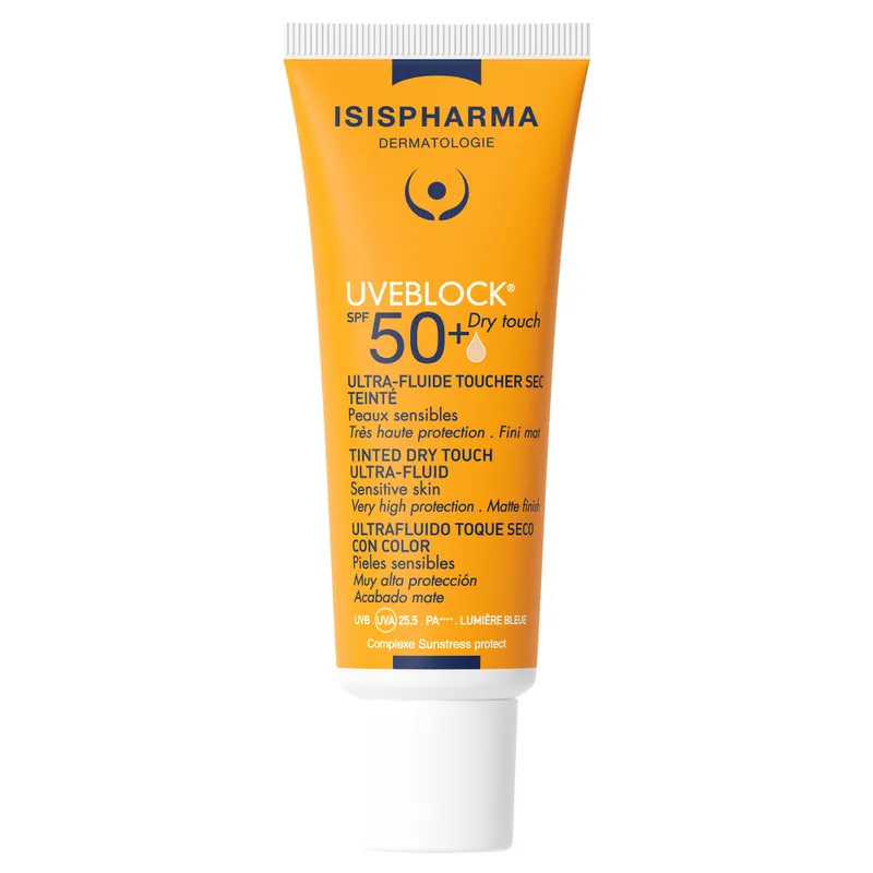 Isis Pharma Uveblock SPF 50+ Dry Touch Ultra Fluid 40 ml - Light