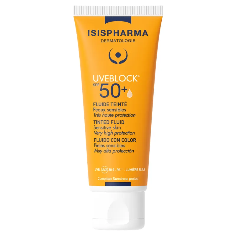 Isıs Pharma Uveblock Spf 50+ Light Tinted Fluid 40 ml
