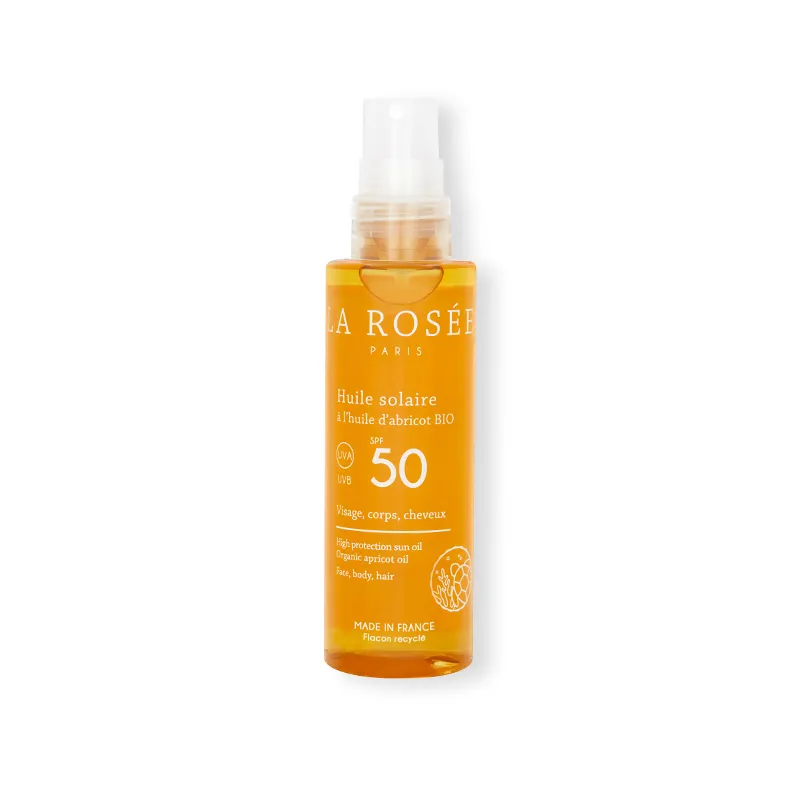La Rosee Paris Organik Kayısı Yağlı SPF 50 + Yüksek Korumalı Güneş Koruyucu Yağı 150 ml