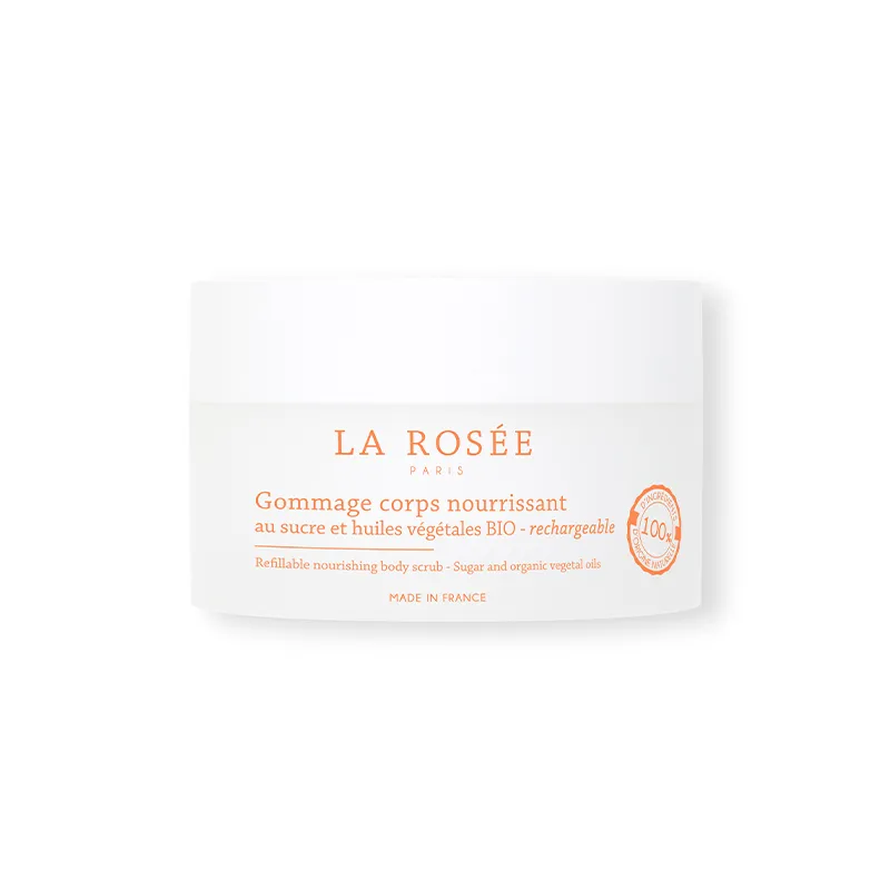 La Rosee Paris Şeker ve Organik Bitkisel Yağllı Besleyici Vücut Peelingi 200 g