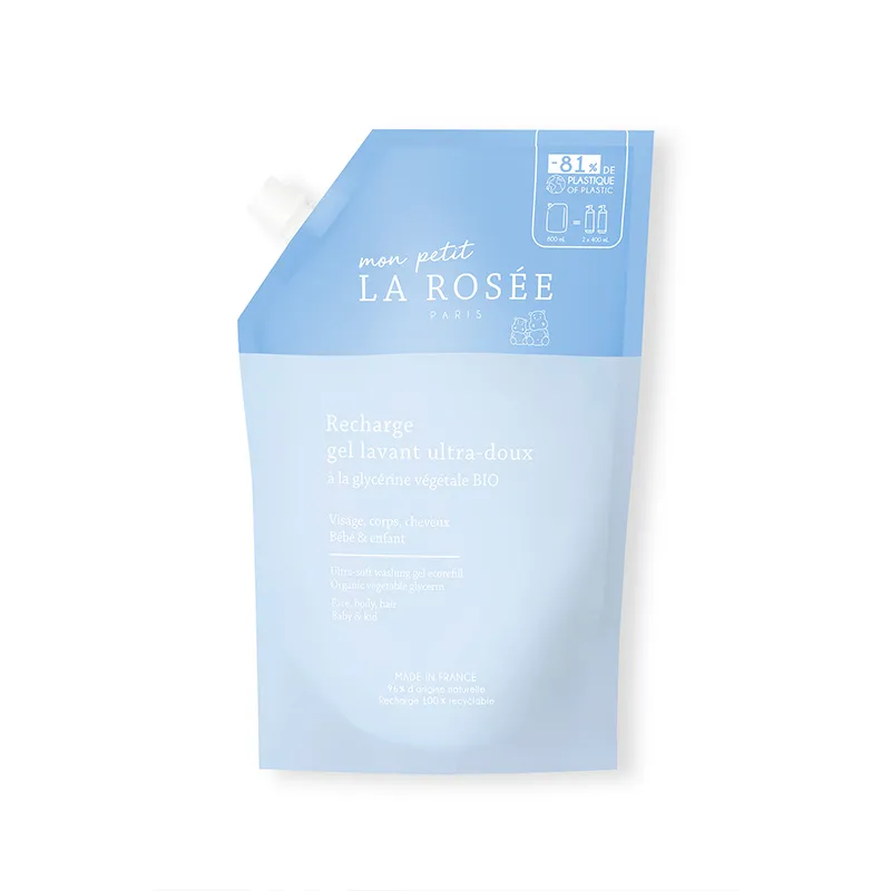 La Rosee Paris MPLR Bio Bitkisel Gliserin İçeren Ultra Hassas Temizleme Jeli Refill 800 ml