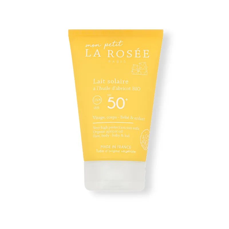 La Rosee Paris Organik Kayısı Yağlı SPF 50+ Çok Yüksek Korumalı Çocuk Güneş Koruyucu Süt 125 ml
