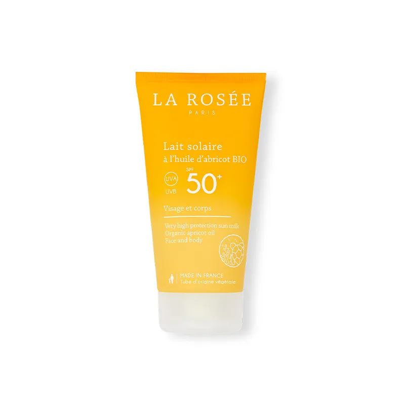 La Rosee Paris Organik Kayısı Yağlı SPF 50+ Çok Yüksek Koruma Sağlayan Güneş Koruyucu Süt 150 ml