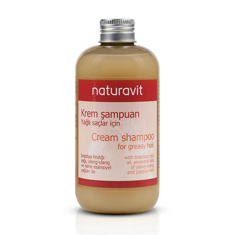 Naturavit Yağlı Saçlar İçin Krem Şampuan 250 ml