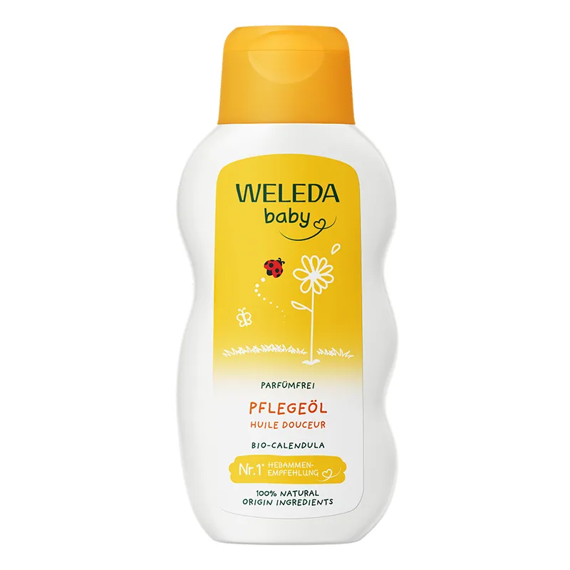 Weleda Calendula Organik Parfümsüz Bebek Yağı 200 ml