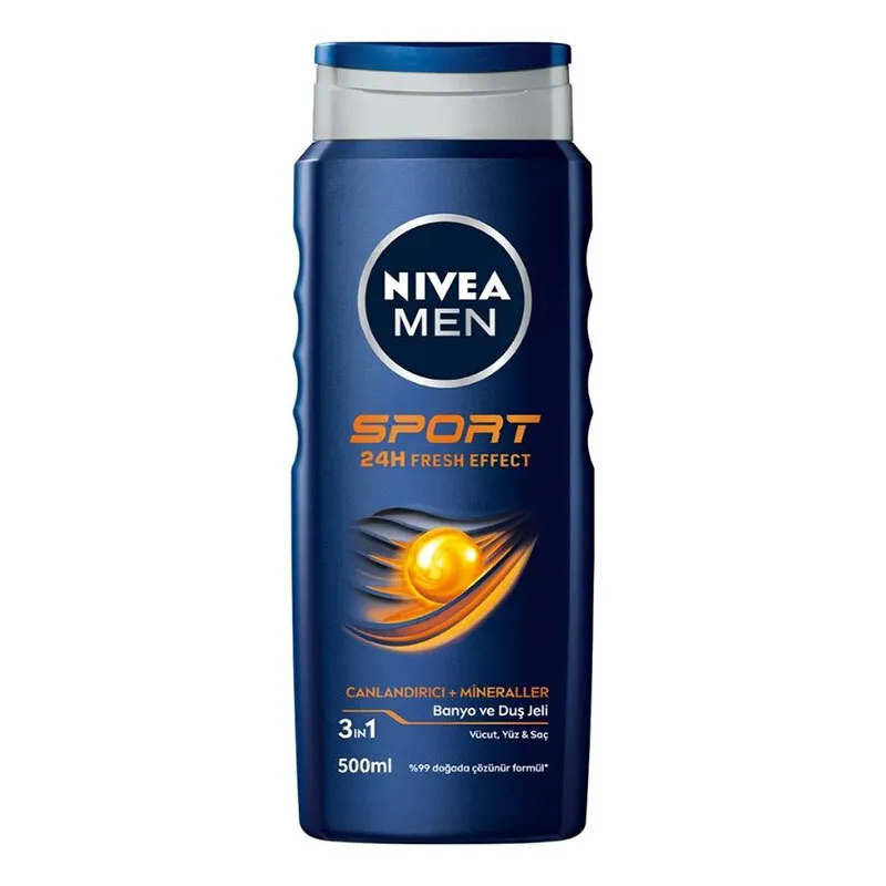 Nivea Men Sport Banyo ve Duş Jeli 500 ml