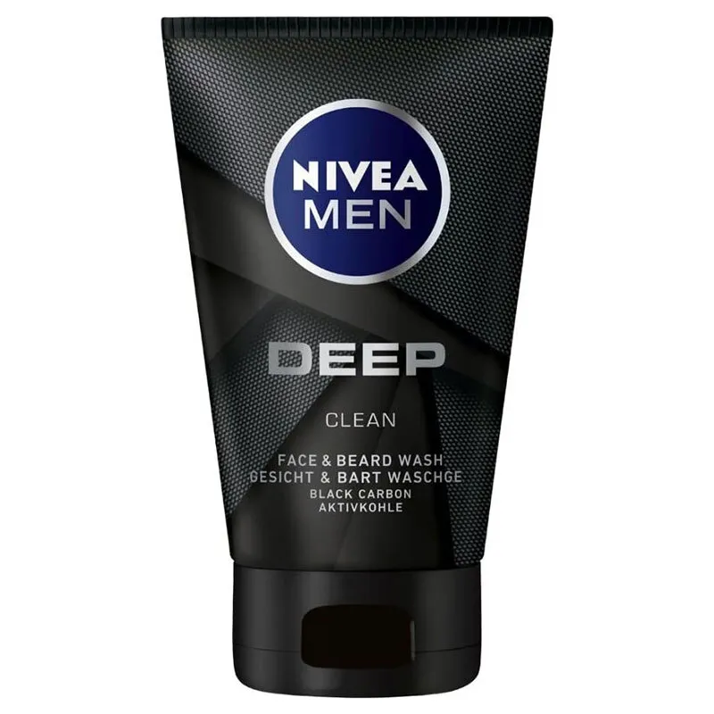 Nivea Deep Dimension Yüz ve Sakal Yıkama Jeli 100 ml