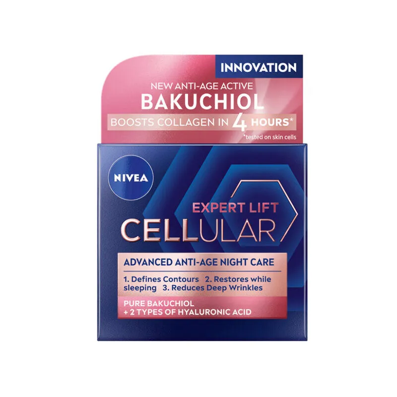Nivea Cellular Expert Lift Yaşlanma Karşıtı Gece Kremi 50 ml