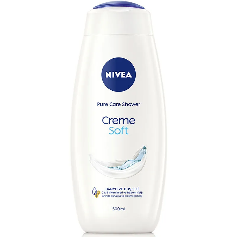 Nivea Creme Soft Banyo ve Duş Jeli 500 ml