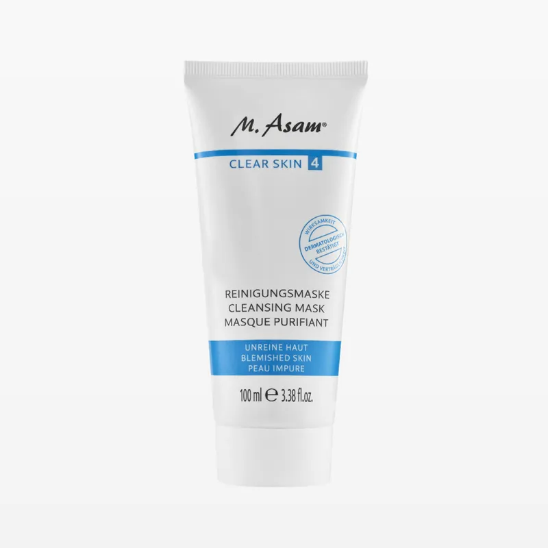 M. Asam CLEAR SKIN Yağlı Ciltler Parlama Karşıtı Arındırıcı %10 Kaolin Kil Maskesi 100 ml