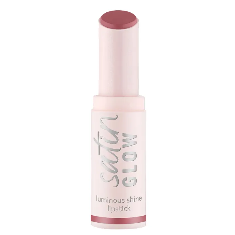 Essence Satin Glow Luminous Shine Lipstick 3.5 gr 03 Rose And Shine