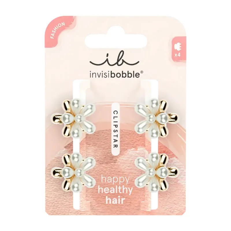 Invisibobble Clipstar S Pearly Flower 4 Adet Mandal Toka