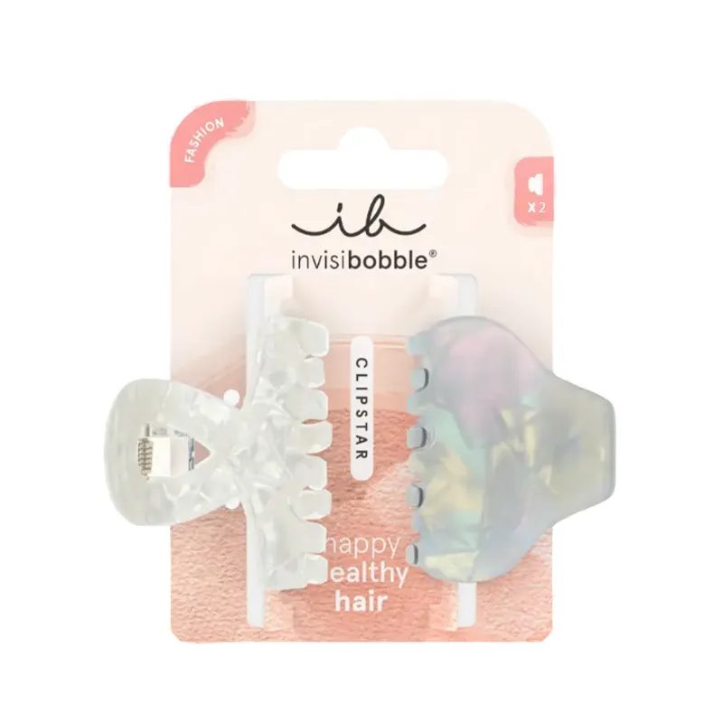 Invisibobble Clipstar M Pearly Frost Mandal Toka 2 Adet