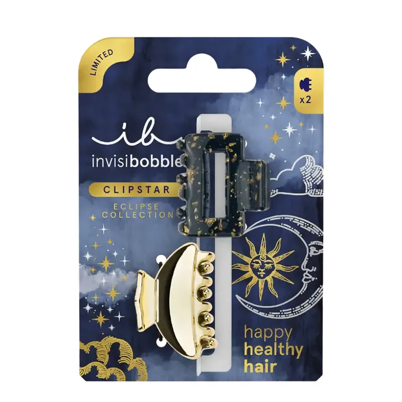 Invisibobble Clipstar S Eclipse Lunar Glam 2 Adet Mandal Toka