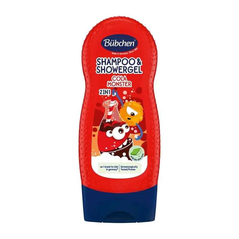 Bübchen Shampoo and Shower Gel 2in1 230 ml - Cola Monster