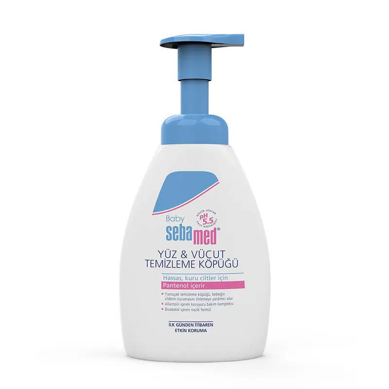 Sebamed Baby Yüz ve Vücut Temizleme Köpüğü 400 ml