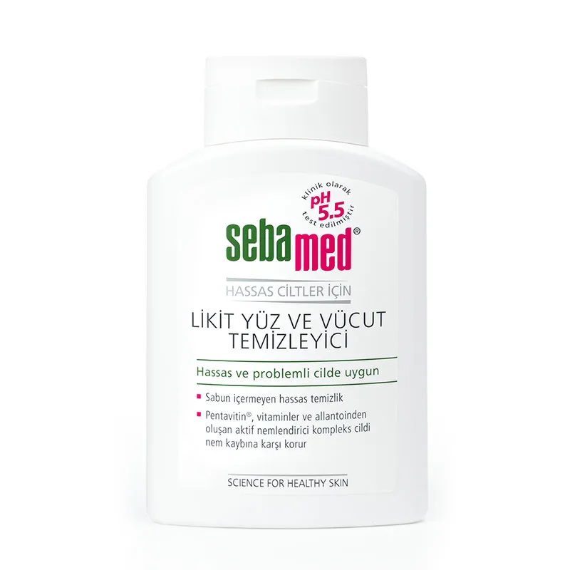 Sebamed Likit Yüz ve Vücut Temizleyici Jel 200 ml