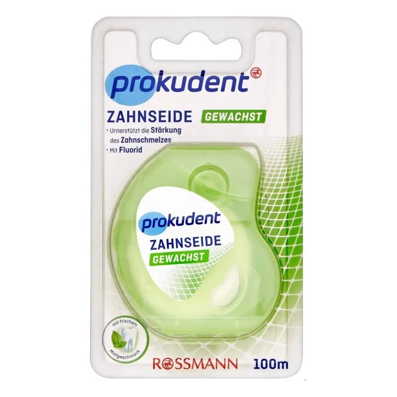 Prokudent Diş İpi Nane Aromalı Mumlu 100m